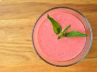 Bogyófélékből készült smoothie